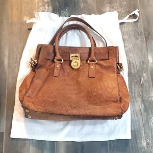 MK Hamilton in ostrich material